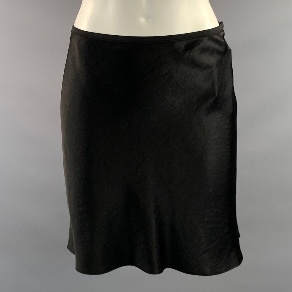 ALEXANDER WANG Size M Black Mini Skirt